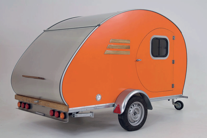 VIDÉO. La mini-caravane, nouvel habitat en vogue pour des vacances  itinérantes