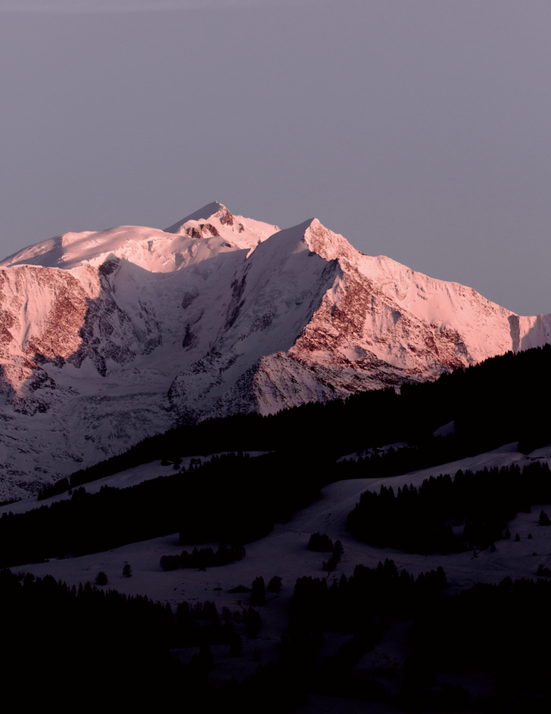 coucher-de-soleil-sur-le-Mont-Blanc